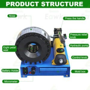 Hydraulic Hose Crimper Pipe Clamping Machine - Image 2