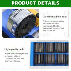 Hydraulic Hose Crimper Pipe Clamping Machine - Image 6