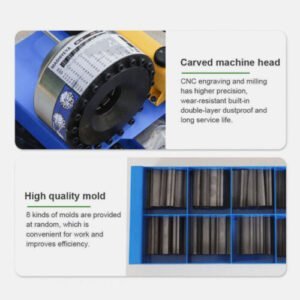 Hydrolic Hose Crimping Machine with 8 set Dies - Image 2