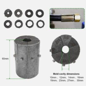 Hydrolic Hose Crimping Machine with 8 set Dies - Image 4