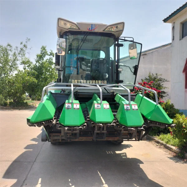 14 Mega Zone Single Row Corn Harvester Mini Corn Harvester Price Straw Breaking Corn Machine